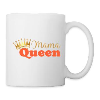 Mama queen - maman reine - cadeau fête des mères - Mug blanc - blanc - Droite