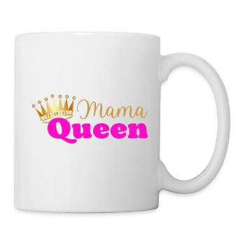 Mama queen - maman reine - cadeau fête des mères - Mug blanc - blanc - Droite