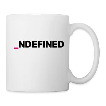_NDEFINED Logo Print - Tasse - Weiß - Rechts
