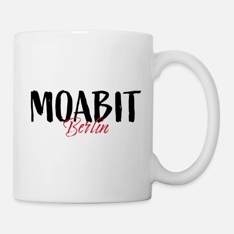 Moabit - Tasse - Weiß