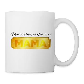 My favorite name is MAMA - Mother's Day Gift - Mug - white - Right