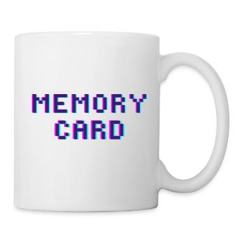 Memory Card - Tasse - Weiß - Rechts