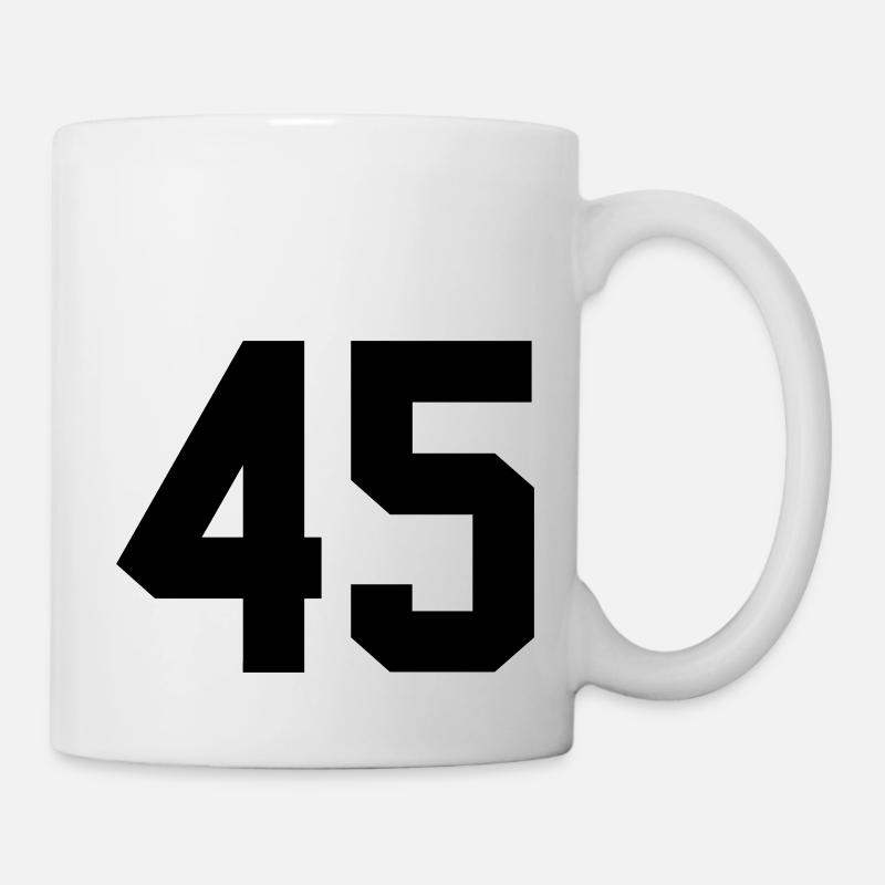 45 - Mug blanc - blanc