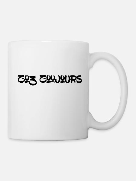 TOZ toujours 005 001 - Mug blanc - blanc