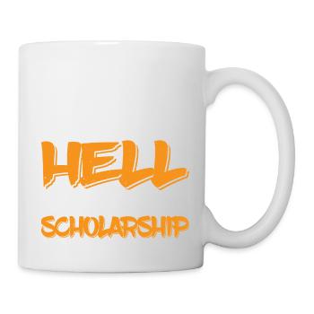 I'm Going To Hell On A Full Scholarship 3 - Mug - white - Right