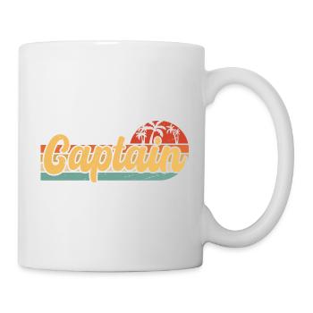 Capitaine Cadeau - Mug blanc - blanc - Droite