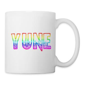 Yune RS Arc-en-ciel - Mug blanc - blanc - Droite