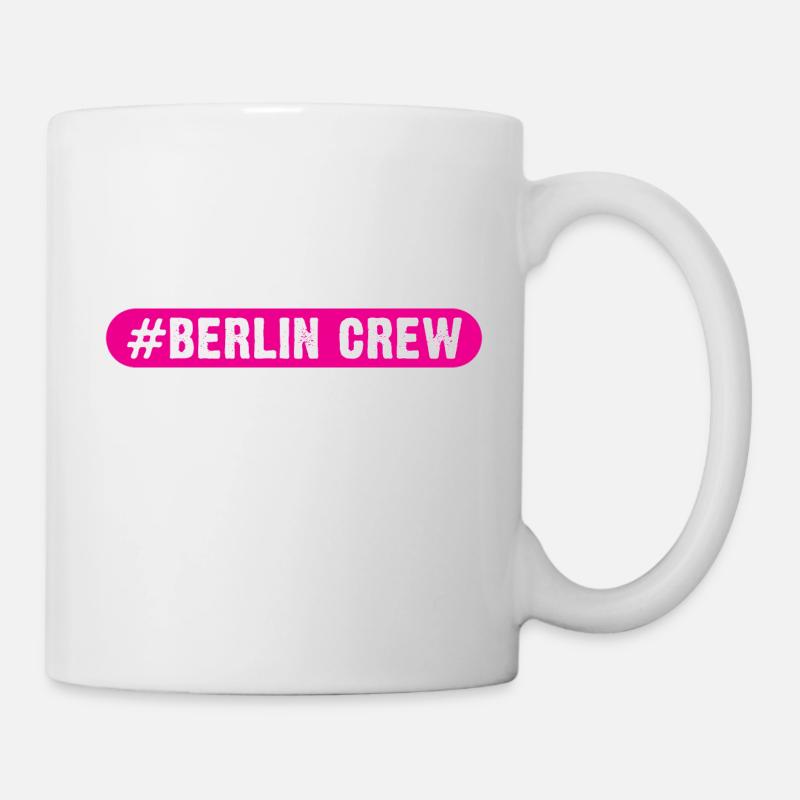 Berlin Crew - Tasse - Weiß