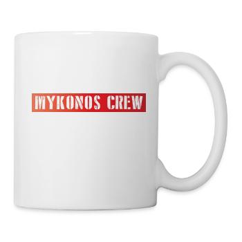 Mykonos Crew - Tasse - Weiß - Rechts