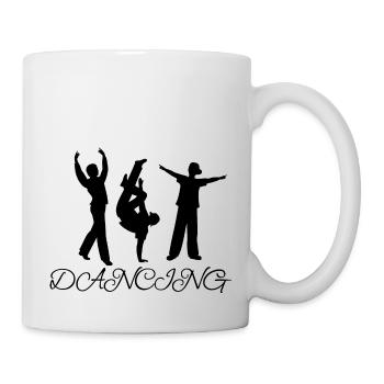 Dancing Dance Music - Mug - white - Right