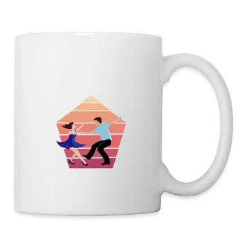 Dancing Dance Music - Mug - white - Right
