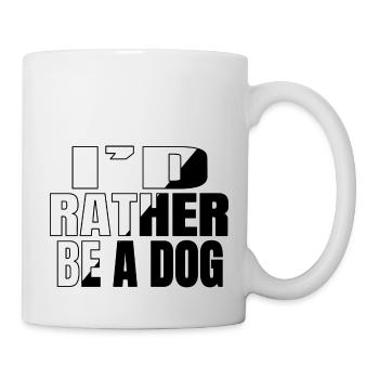 beagle lovers birthday present animal rights quote - Tasse - Weiß - Rechts