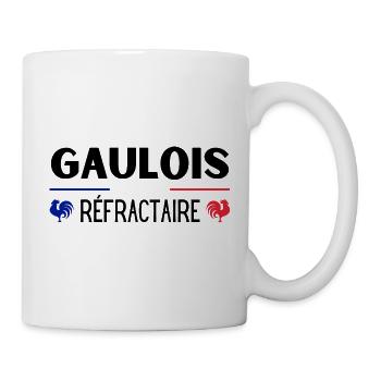 Gaulois réfractaire humour politique anti macron - Mug blanc - blanc - Droite