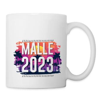 Malle 2023 - Mug blanc - blanc - Droite