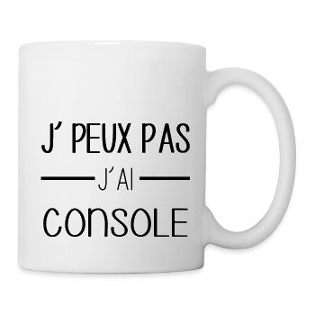 Console de jeux - Mug blanc - blanc - Droite