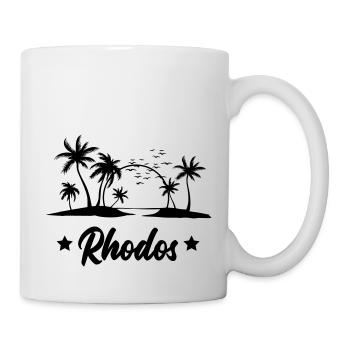 rhodos - Tasse - Weiß - Rechts