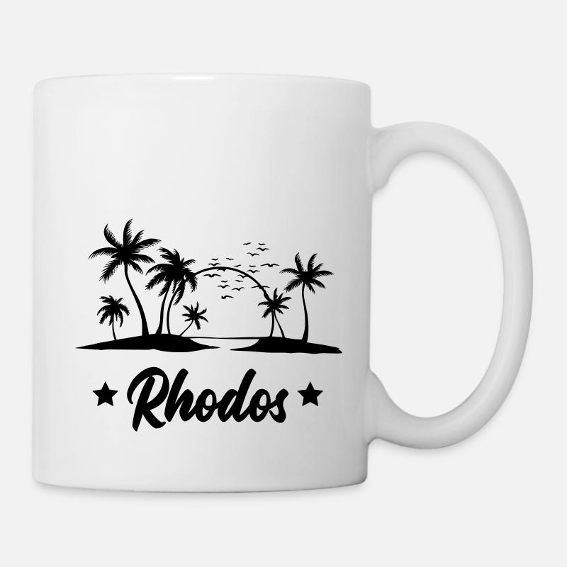 Rhodes - Mug blanc - blanc