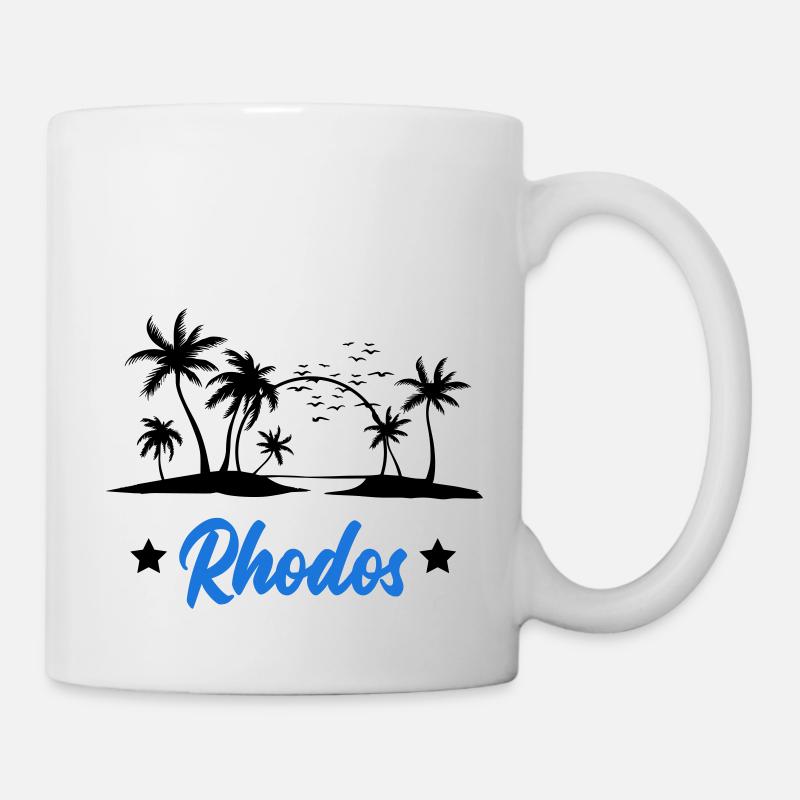 Rhodes - Mug blanc - blanc