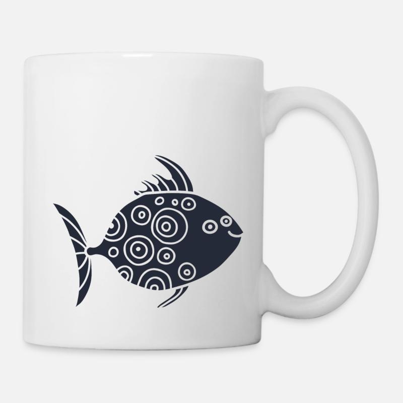 Meerestiere - Tasse - Weiß