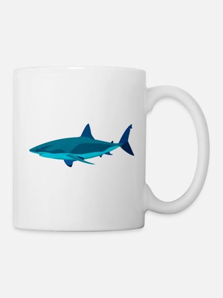 Meerestiere - Tasse - Weiß