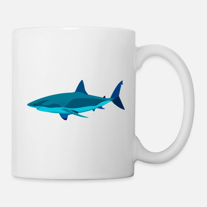 Meerestiere - Tasse - Weiß
