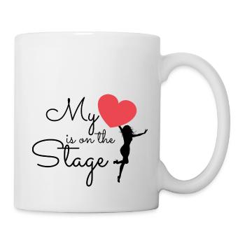 Danse Danse Musique - Mug blanc - blanc - Droite