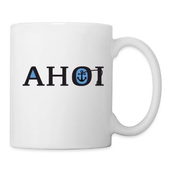 Maritim Anker Ahoi - Tasse - Weiß - Rechts