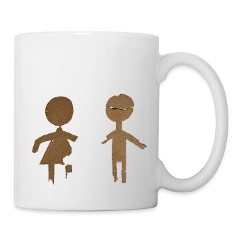 Himpelchen et Pimpelchen - Mug blanc - blanc - Droite
