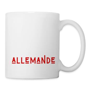 Pas parfaite mais allemande - Mug blanc - blanc - Droite