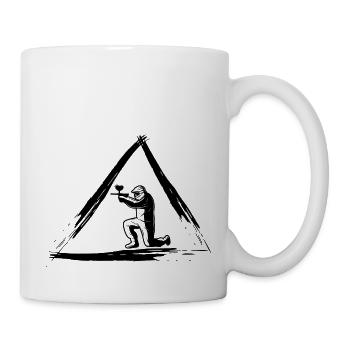 Paintball Airsoft - Mug blanc - blanc - Droite