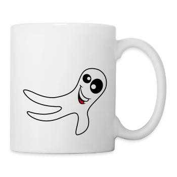 Gespenst - Tasse - Weiß - Rechts