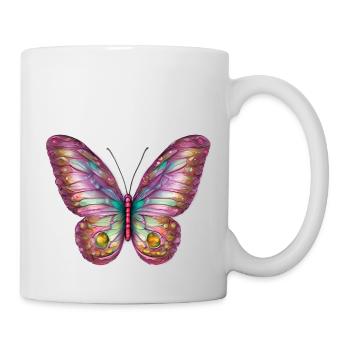 Papillon Animal Papillon Insecte - Mug blanc - blanc - Droite