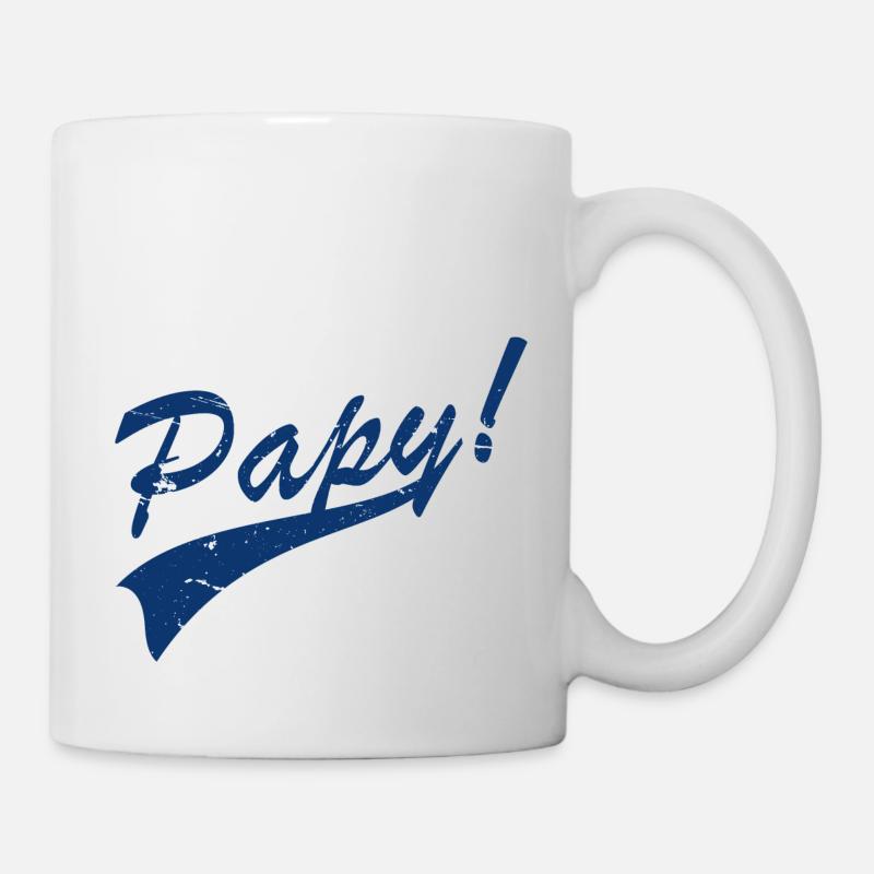 Papy vintage - Mug blanc - blanc