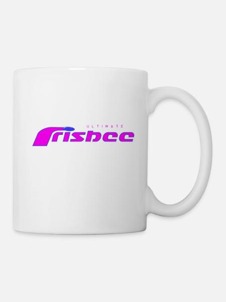 Ultimate Frisbee Purple - Mug - white