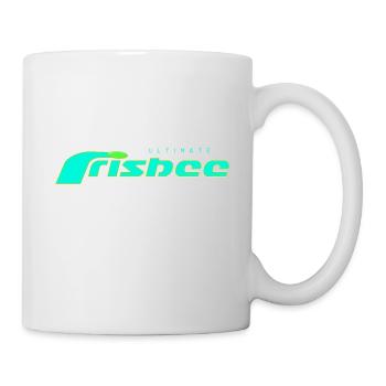 Frisbee Turquoise Ultime - Mug blanc - blanc - Droite