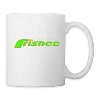 ultimate frisbee green - Tasse - Weiß - Rechts