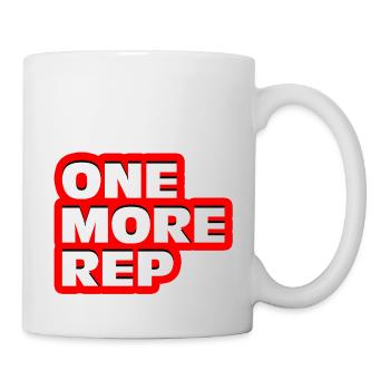 One More Rap red - Tasse - Weiß - Rechts
