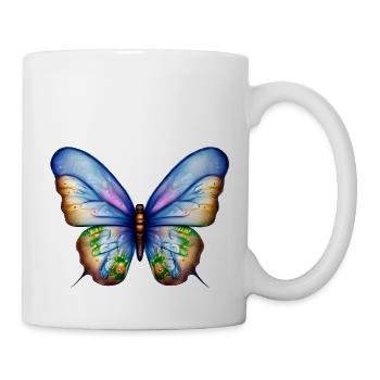 Papillon Insecte Animal Papillon - Mug blanc - blanc - Droite