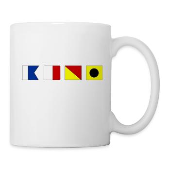 Ahoi - Tasse - Weiß - Rechts
