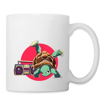 Breakdance Turtle Loco Animal Squad - Mug - white - Right