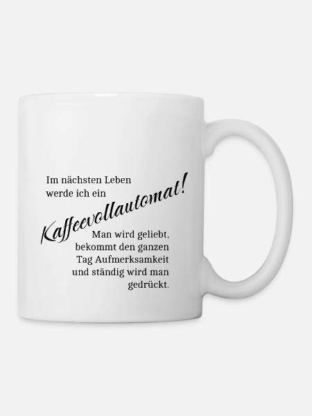 Kaffeevollautomat - Tasse - Weiß