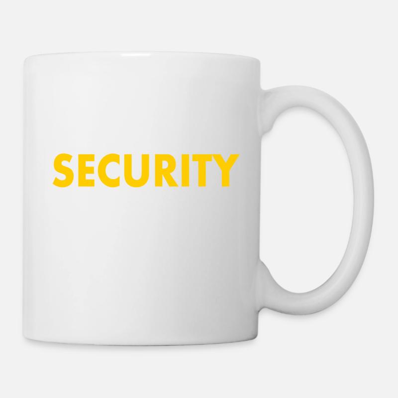 Security - Tasse - Weiß