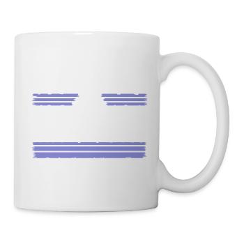 fun child peace present idea awesome 1960s funky - Tasse - Weiß - Rechts