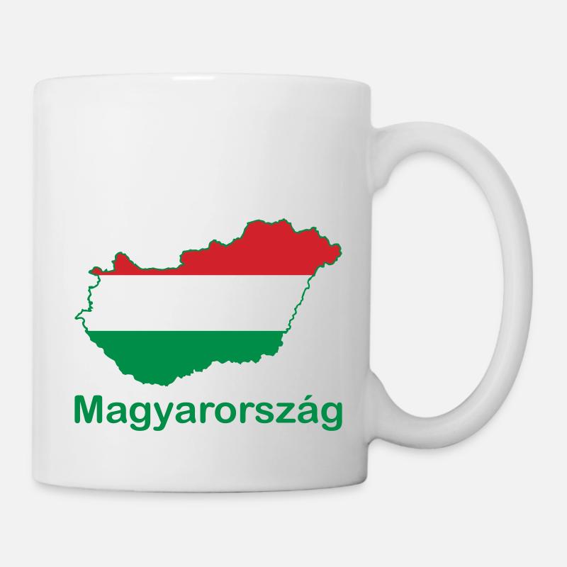 hungary - Mug - white