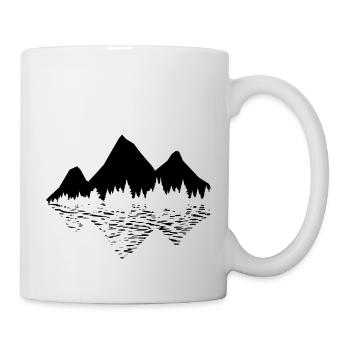 Tree - Mountain - (2) - Mug - white - Right