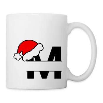 Christmas Alphabet Letter M to Personalise - Mug - white - Right