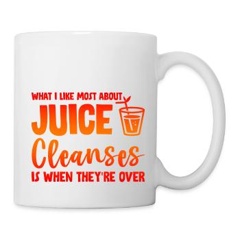 What I Like Most About Juice Cleanses 4 - Mug - white - Right