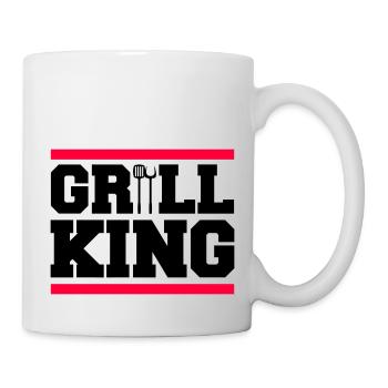grill king - Tasse - Weiß - Rechts