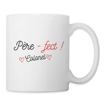Père-fect Colonel - Mug blanc - blanc - Droite