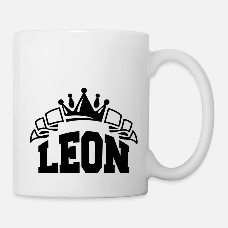 leon - Tasse - Weiß